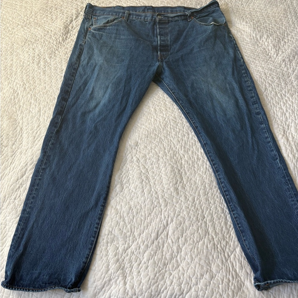 BIG AND TALL! Levi's Blue 501 Jeans Classic Style 42x32
